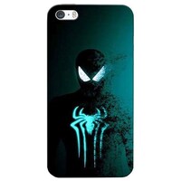 Picture of Spider-Man Printed Mobile Cover, Apple iPhone 5s, Black & Blue