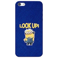 Picture of Look Up! Minion Printed Mobile Cover, Apple iPhone 5s, Blue