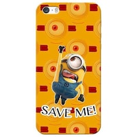 Picture of Save Me! Minion Printed Mobile Cover, Apple iPhone 5s, Orange