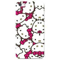 Picture of Hello Kitty Printed Mobile Cover, Apple iPhone 5s, White & Pink