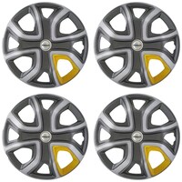 Picture of Prigan Wheel Cover For Tata Altroz, 14inch, 4Sets, Grey & Silver & Yellow