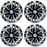 Picture of Prigan Wheel Cover for Universal Car, Avenger DC, 4Sets, Black & Silver