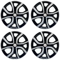 Picture of Prigan Wheel Cover for Tata Altroz, 14inch, 4Sets, Black & Silver