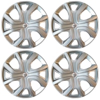 Prigan Wheel Cover for Tata Altroz, 14inch, 4Sets, Silver