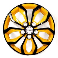 Picture of Prigan Wheel Cover for Universal Car, 4Sets, Yellow & Black