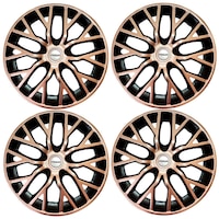 Picture of Prigan Wheel Cover for Universal Car, Phantom, 14inch, 4Sets, Copper & Black