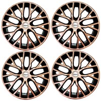 Picture of Prigan Wheel Cover for Universal Car, Phantom, 13inch, 4Sets, Copper & Black