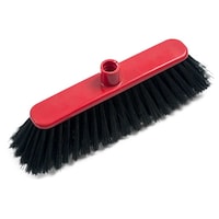 Picture of El Helal Helen Star Hard Bristle Small Block Broom Brush, Red & Black - Box of 12
