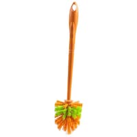 El Helal Luxe Toilet Brush, Orange & Green - Box of 24