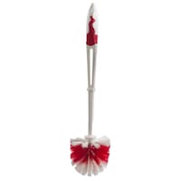 Picture of El Helal Style Toilet Brush, White & Red - Box of 24