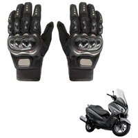 Picture of Kozdiko Motorcycle And Scooty Full Finger Gloves, KZDO784962, XL, Black