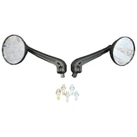 Round Shape Rear View Mirrors for All Latest Bikes or Scooty/scooters