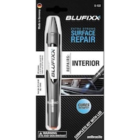 Blufixx Car Interior Surface Repair Kit with LED Light, Anthracite