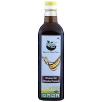 Organic Diet Wooden Pressed Mustard Oil, 1 litre