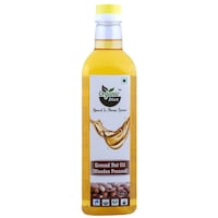 Organic Diet Wooden Pressed Ground Nut Oil, 1 litre