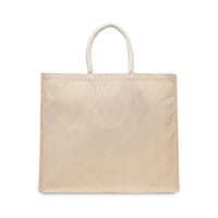 BYFT Laminated Juco Tote Bags with Gusset, 1 Pc, Natural