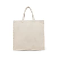 Picture of BYFT Canvas Tote Bags with Gusset, 8 Oz, Set of 24 Pcs, Natural