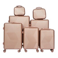 Pigeon ABS Material Zig Zag Design Trolley - Set of 7