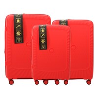 Pigeon Premium Quality PP Trolley Luggage - Set of 3