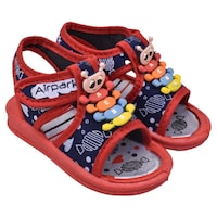 Picture of Airpark Whistle Sandal for Kids, 6M to 2 Yrs, Red