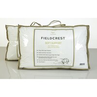 Fieldcrest Pillow Soft and Durable, White, 12Pcs