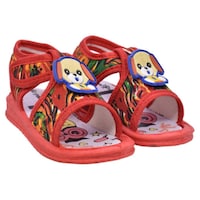 Picture of Airpark Whistle Sandal for Kids, 6M to 2 Yrs, Red