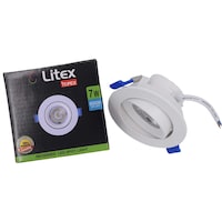 Litex Topex LED Spot Light, 7W, Daylight, 6500K