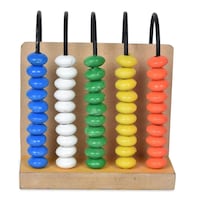 Picture of Ijarp Wooden Colorful Abacus Math Tool