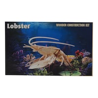 Precise Lobster Wooden Puzzle, Carton of 60pcs