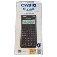 Casio Scientific Calculator, FX-82MS, Black