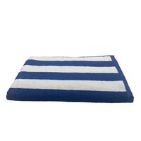 Picture of BYFT Petunia Pool Towel, 1 Pc, Royal Blue & White