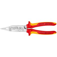 Knipex Pliers for Electrical Installation, Red & Yellow