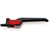 Knipex Cable Ergonomic Strippers, Black & Red