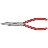 Knipex Snipe Nose Side Cutting Pliers, Red