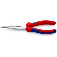 Picture of Knipex Snipe Nose Side Cutting Pliers, Red & Blue