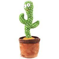 Just Majic Dancing Cactus Talking Toy, 3+ Years, Green