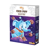Coco Puff Rice Flour Based Breakfast Cereal, 300g, Carton of 12 Pieces