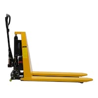 Picture of Kamtech Electric Scissor Lift Pallet Truck, Yellow and Black