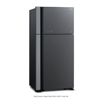 Picture of Hitachi Big 2 Glass Door Refrigerator, 550 L, GGR R-VG800PUN7-1