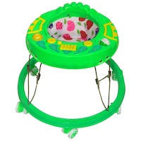 Picture of Baby Pa Kids Plastic Round Musical Walker, Green