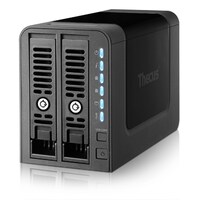 Thecus N2350 2-Bay Nas with Marvell Armada 385 Dual Core, Black