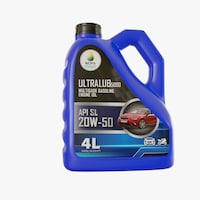 Picture of Acpa Ultralub 5000 Multigrade Gasoline Engine Oil, Sl 20W50, 4 L - Box of 4 Pcs