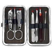 Renesmee Professional Manicure Set with Travel Case, Set of 7pcs