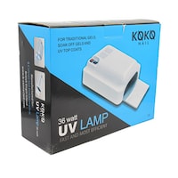 Koko Uv Light Machine, White, Carton of 12Packs