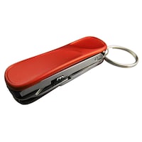 Picture of Munkees Manicure Multi Tool Keychain, Red