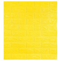 Picture of Pozet 3D Wallpaper, 70x70 cm, Yellow