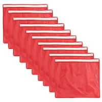 Liznoriz Foldable Saree Cover, Red, Set of 10
