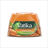 Vatika Naturals Extreme Moisturizing Style Hair Cream, 210ml, Pack of 36