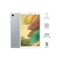 Picture of Samsung Galaxy Tab A7 Lite, 8.7 inch, 32GB, 3GB, Silver - Middle East Version