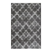 Picture of Myhome Moretti Side Double-Sided Woven Rug, 10492-A, Dark Grey & Light Grey